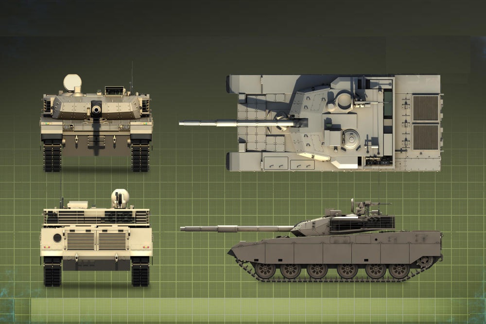 VT4 main battle tank design details.
